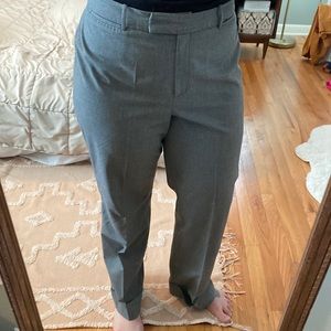 Menswear inspired trousers